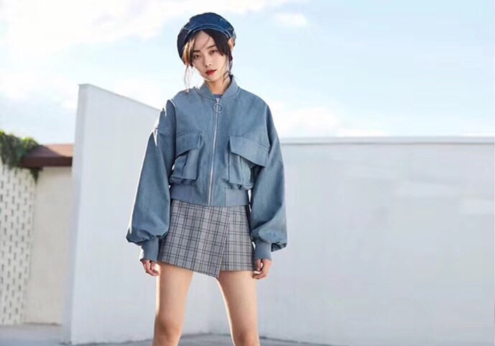 梭織麂皮絨外套