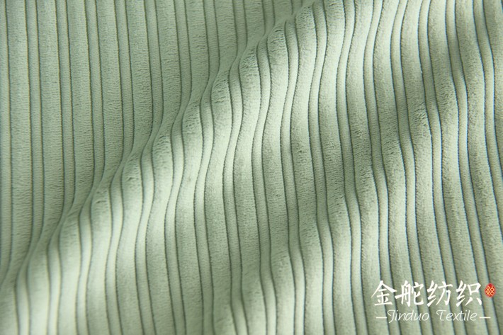 4.5條滌錦燈芯絨粗細(xì)條（也叫子母條，大小條）染色后成品圖