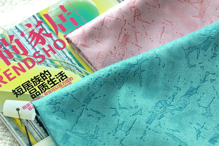 麂皮絨壓膠面料 麂皮絨壓膠面料