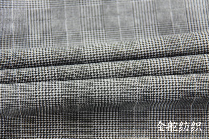 印花千鳥格麂皮絨細節(jié)圖 印花千鳥格麂皮絨細節(jié)圖