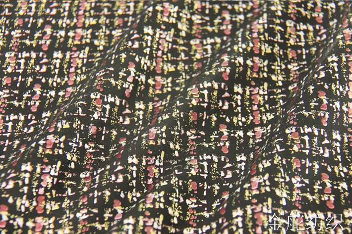 燙金麂皮絨布花型細節(jié)圖