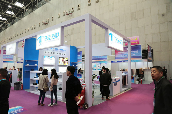 浙江天圣化纖展位 浙江天圣化纖展位