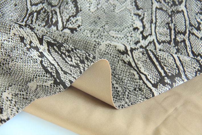 蛇皮紋麂皮紋空氣層麂皮絨為底布 蛇皮紋麂皮紋空氣層麂皮絨為底布