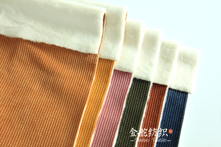 6條泡泡燈芯絨復(fù)合小兔毛，多顏色可選。