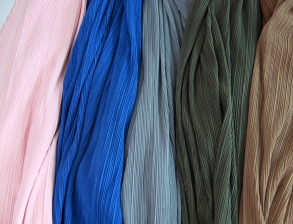 壓皺麂皮絨 新款時裝面料 童裝面料 2018新品