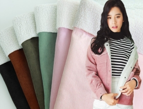 燈芯絨復(fù)合羊羔絨