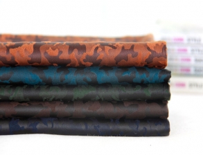 麂皮絨燙金面料