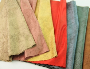 針織麂皮絨燙金