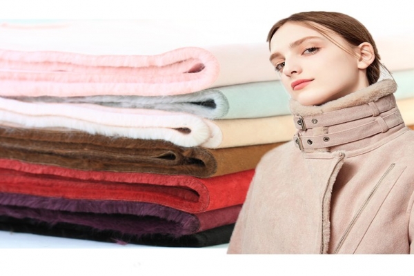 麂皮絨復合兔毛